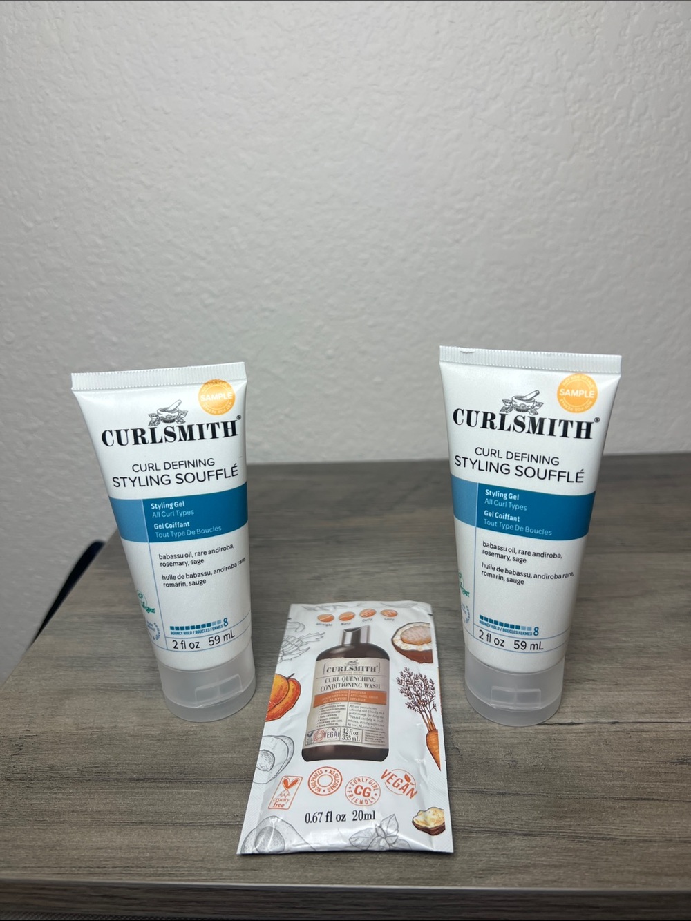 CurlSmith Curl Defining Styling Soufflé & Conditioning Wash Bundle
